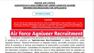 Air Force Agniveer Recruitment