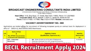 BECIL Recruitment Apply 2024